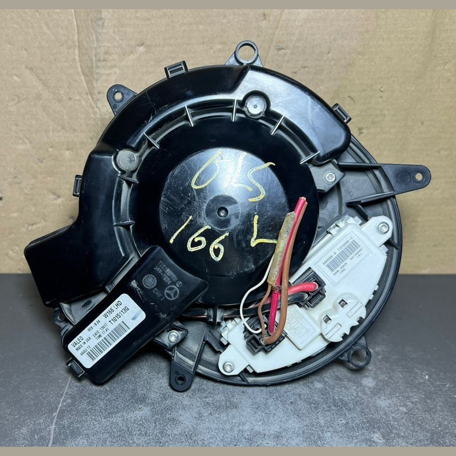 HVAC Heater Blower Motor Fan w/ Resistor for Mercedes-Benz X166 GL450 W166 LHD