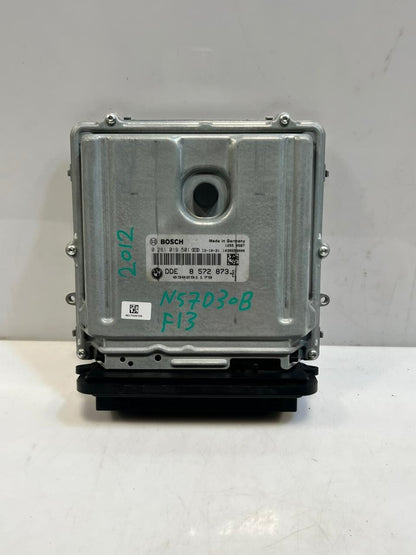 2012 BMW F13 N57D30B Engine Control Unit ECU ONLY DDE 8572873 OEM