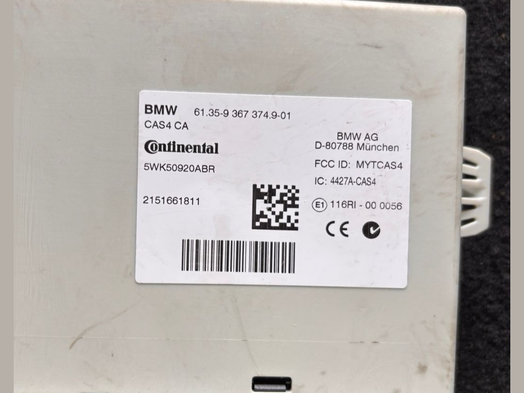 BMW 320d N47 F31 ENGINE CONTROL UNIT ECU SET DDE 8584276