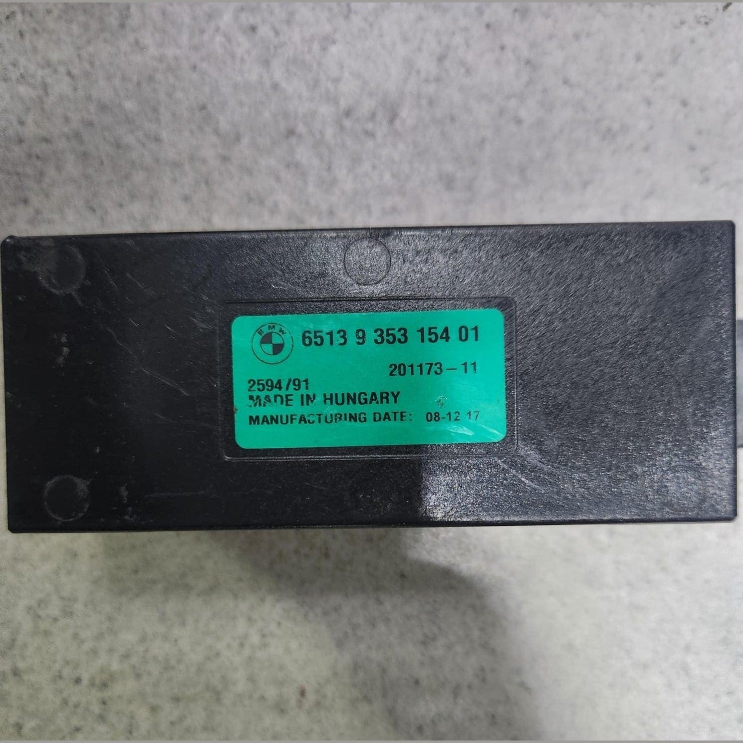 2017-2022 BMW M5 Frequency Diplexer Front 9353154 5,6 Series F90 G30 G31 G32