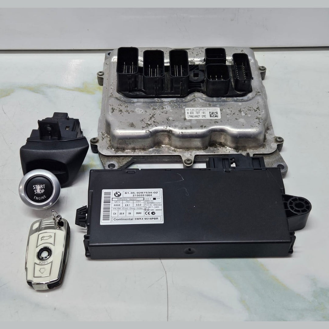 2012-2016 BMW X1 E84 RHD N20 Engine Control Unit ECU SET 8631727 OEM