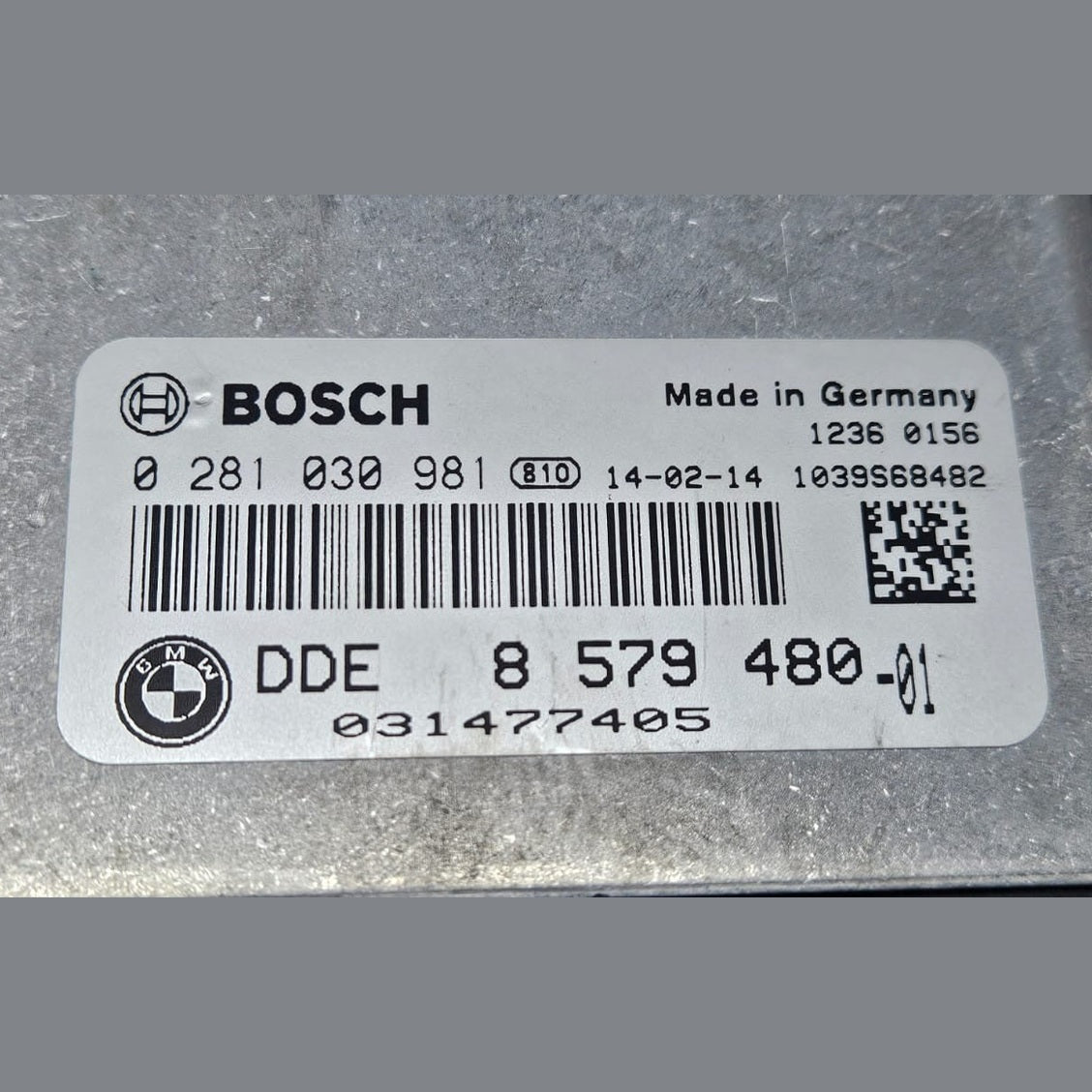 BMW X3 F25 N47 ENGINE CONTROL UNIT DDE 8579480 SET OEM