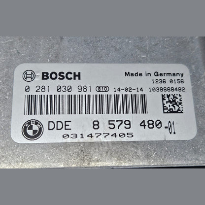 BMW X3 F25 N47 ENGINE CONTROL UNIT DDE 8579480 SET OEM