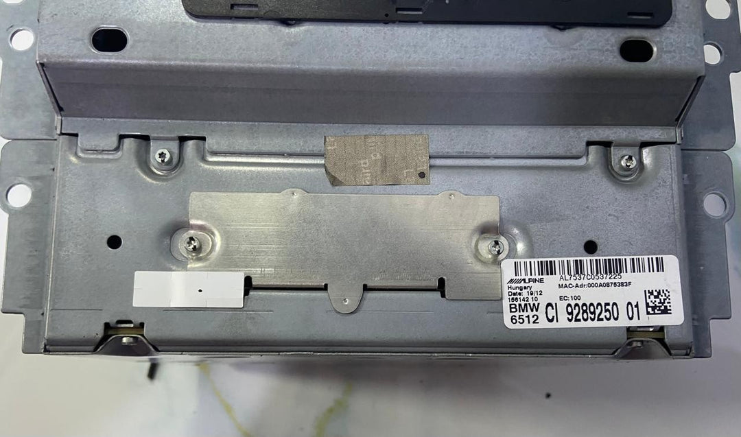 OEM BMW 5 6 7 F11 F06 F12 F13 F01 F02 NAVIGATION SYSTEM HEADUNIT 9289250