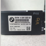 2016-2019 BMW 750i Rear Heated Seat Control Module 9381022 G11 G12