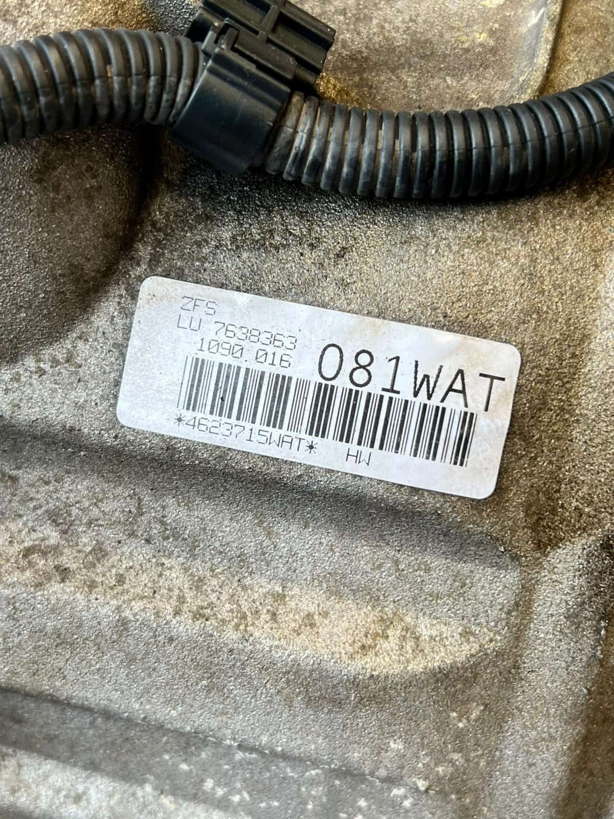 2011-2016 BMW 328i F30 8HP45 N20 Automatic Transmission 7638363