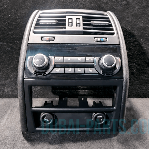 BMW F01 F02 740 750 MITTELKONSOLE HINTERE LÜFTUNGSDÜSE GITTER SCHWARZ OEM - 9118249