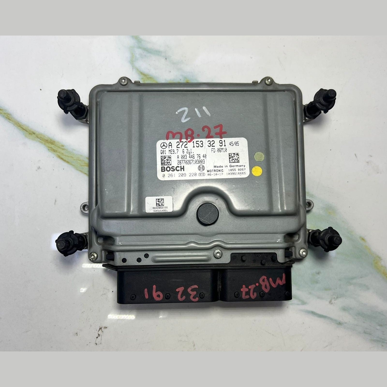 2006-2012 Mercedes-Benz W211 E350 Engine Control Module A2721533291 CLK350