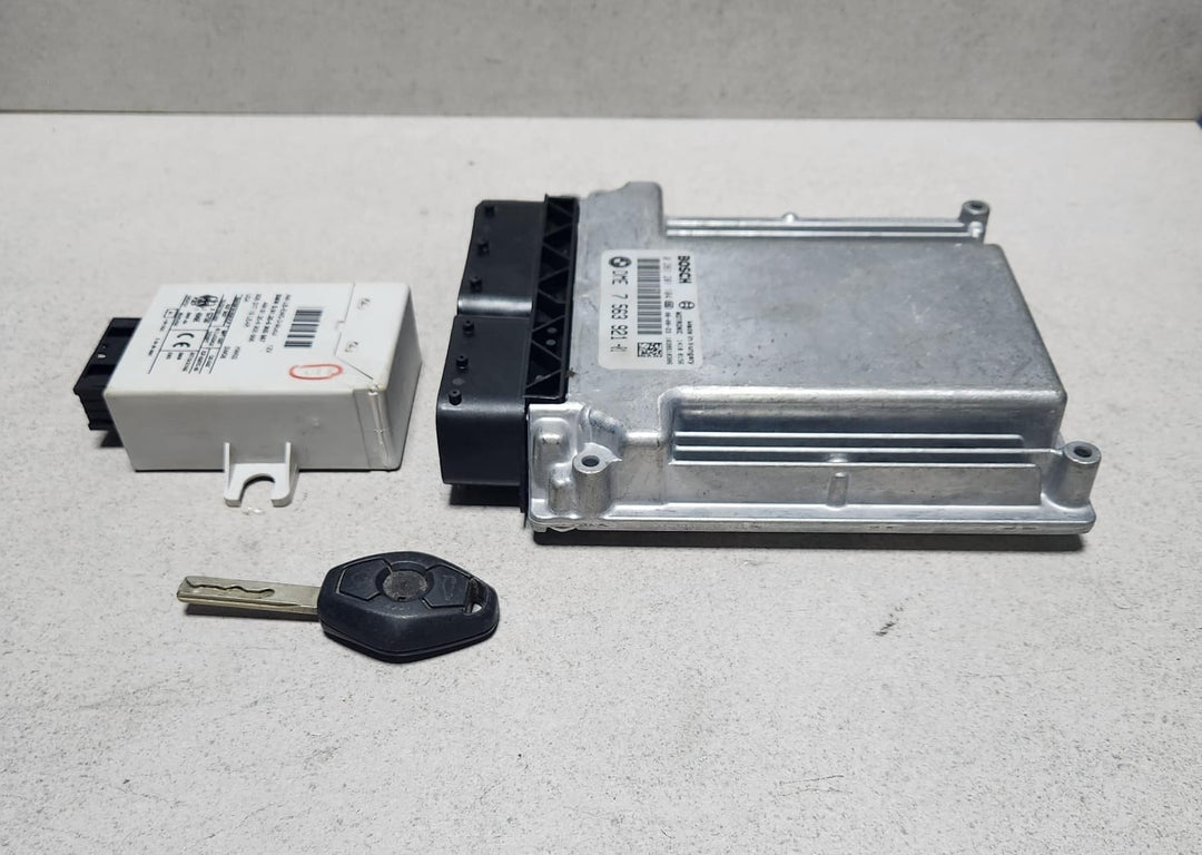 BMW N46 E46 Engine Control Unit DME ECU Set 7563921 OEM