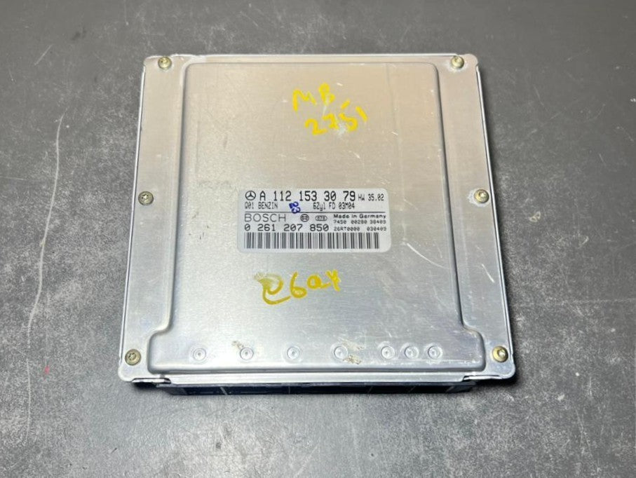 02-09 Mercedes W211 E-Class Engine Control Module Unit ECM ECU A112 1533079 OEM