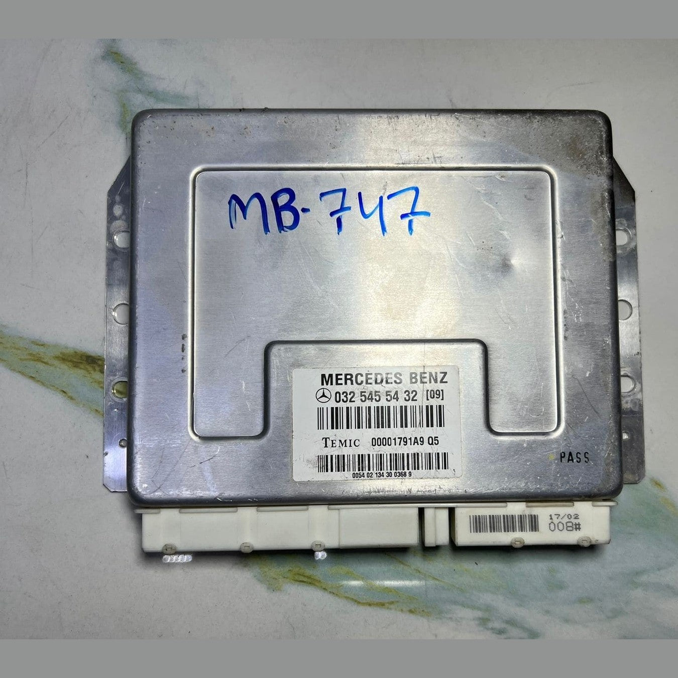03-06 Mercedes CL500 Active Body Control Control Unit A0325455432 W215 W220 R230