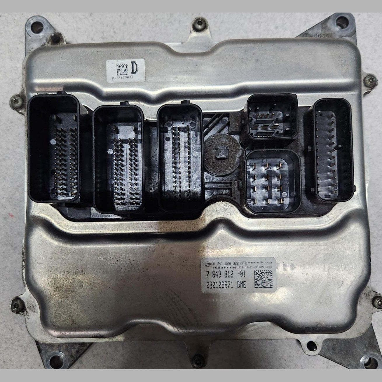 2011-16 BMW 328i Engine Control Module 7643312 3 Series F30 5 Series F10 F11 N20