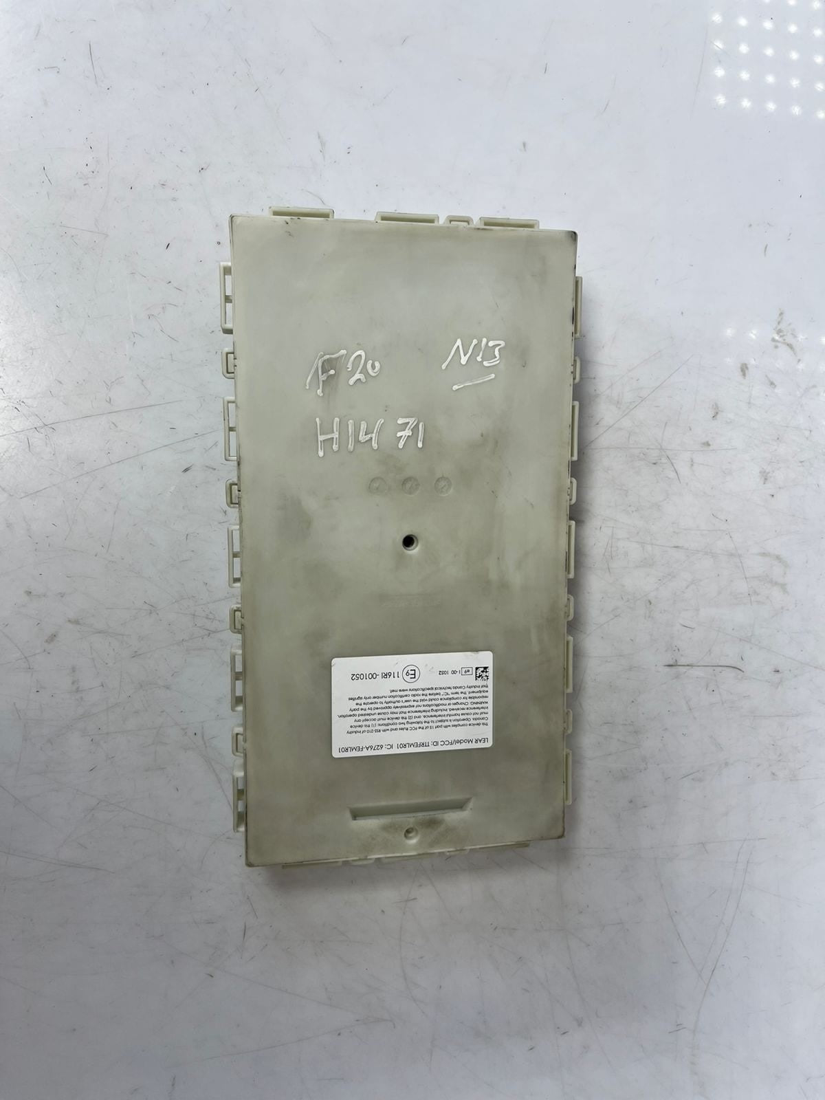 BMW F20 F21 F22 F30 F31 F32 F36 Front Electronic Module Control Unit 9292652 OEM