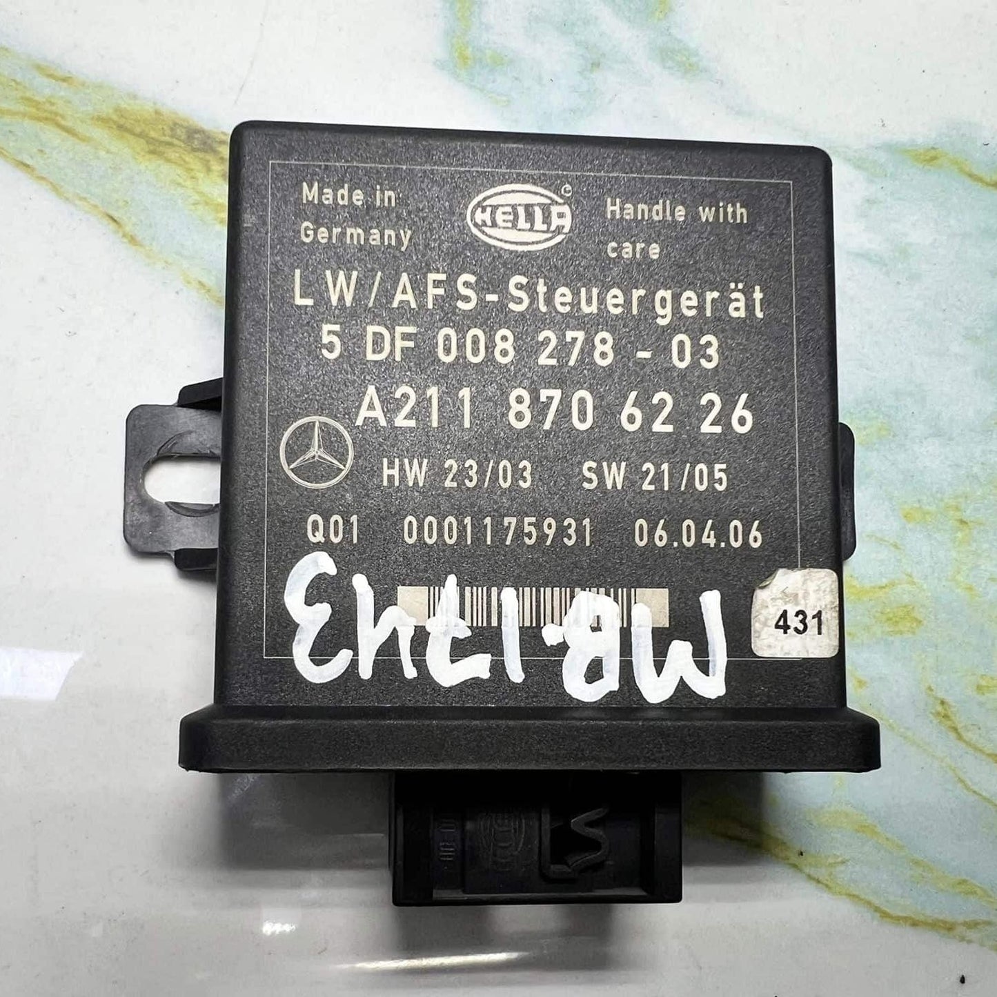 Mercedes Headlight Control Module A2118706226 E-Class W211, CLK, GL, ML, R