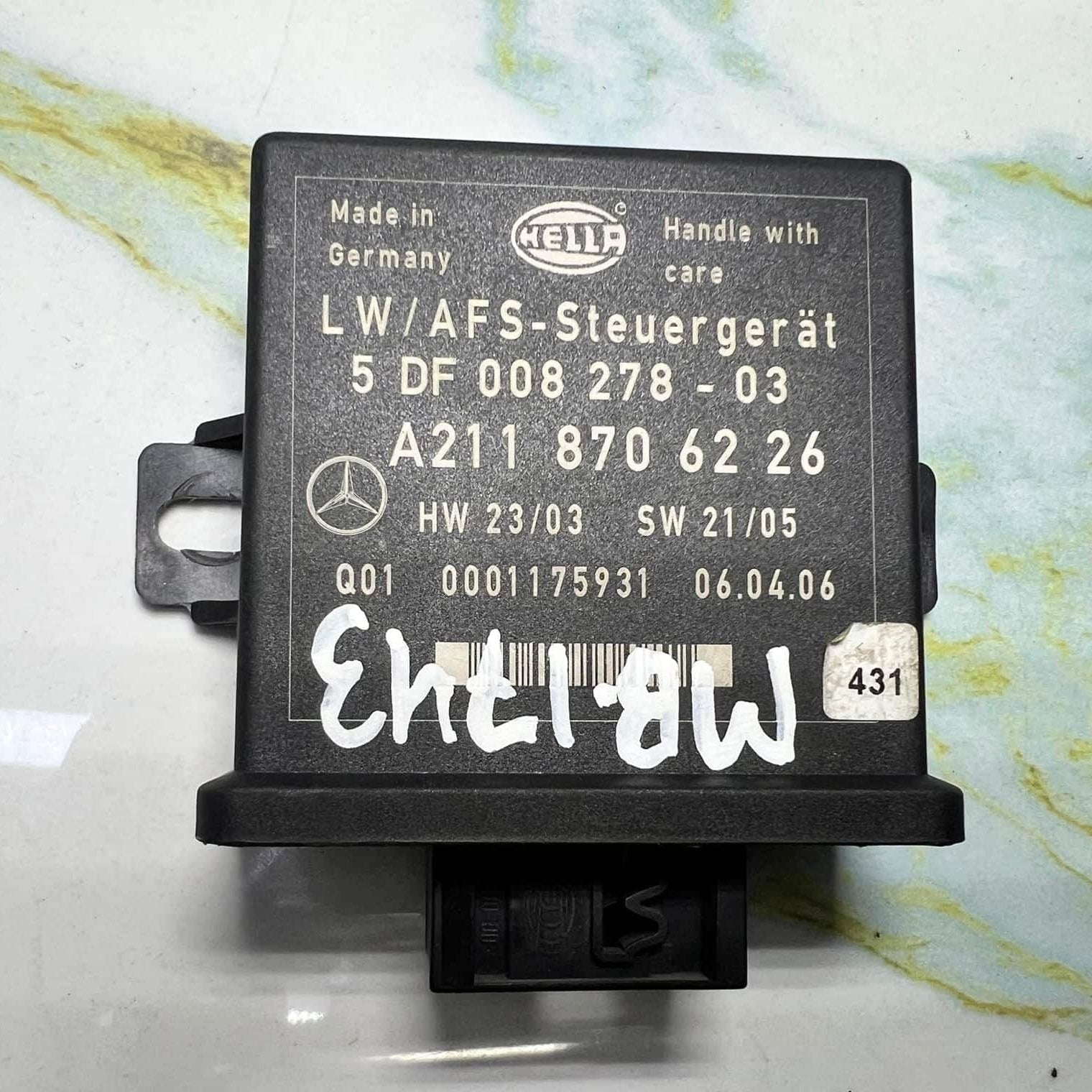 Mercedes Headlight Control Module A2118706226 E-Class W211, CLK, GL, ML, R