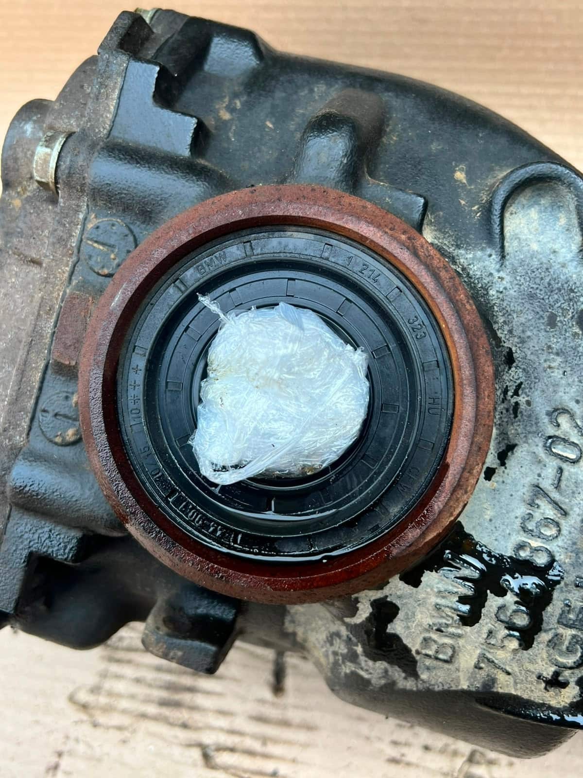 BMW X5 E70 F15 LCI N55 N57 3.15 ratio Rear Differential Carrier 7590911 OEM