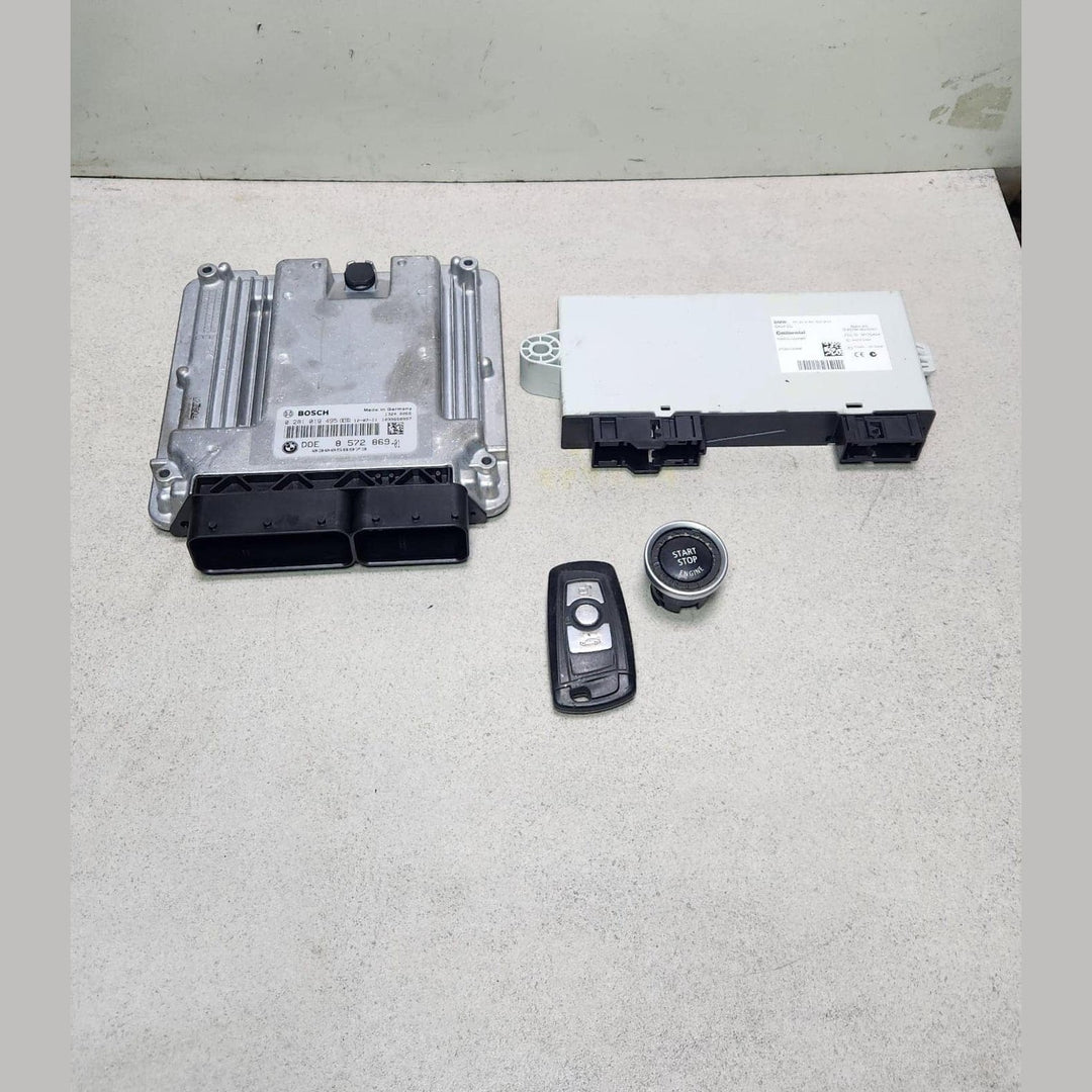 BMW F25 X3 3.0 DIESEL Engine Control Unit 8572869 ECU SET 2014 