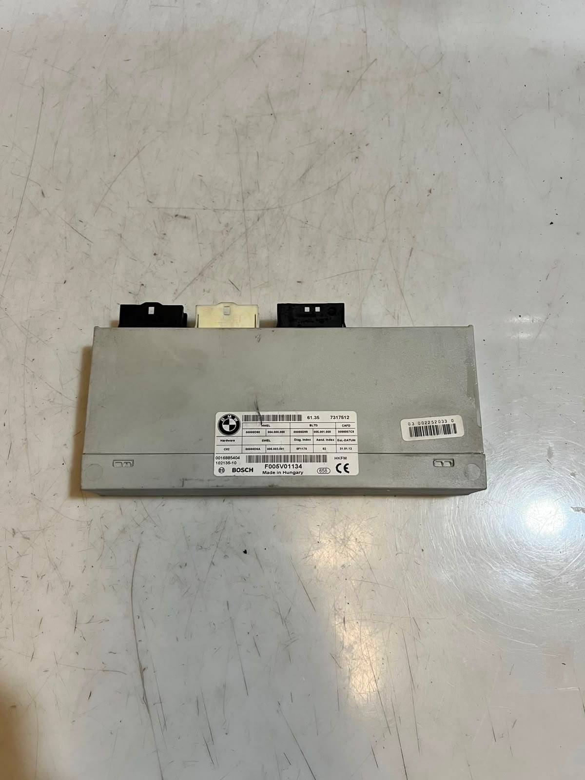 2011-2016 BMW F10 528i 535i 550i Tailgate Lift Control Module 7317512 OEM