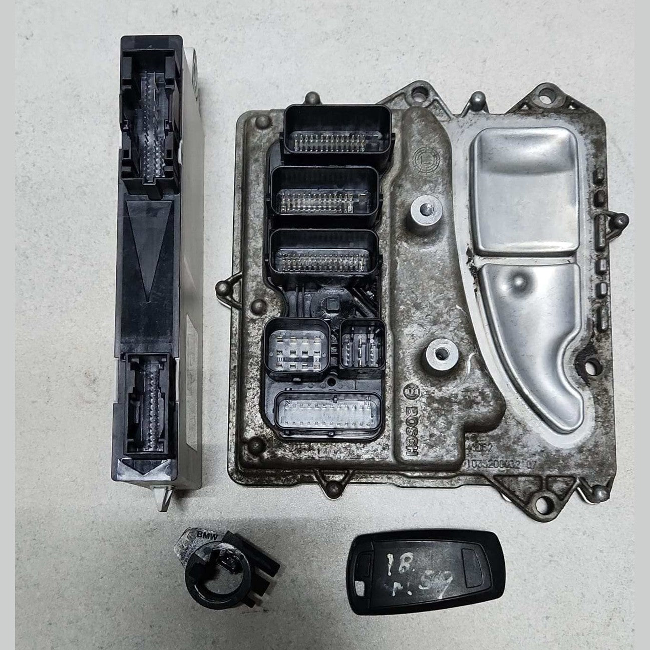 2011-2012 BMW 535i F10 Engine Control Unit 7629420 F07 F10 N55  X3 F25 ECU SET 