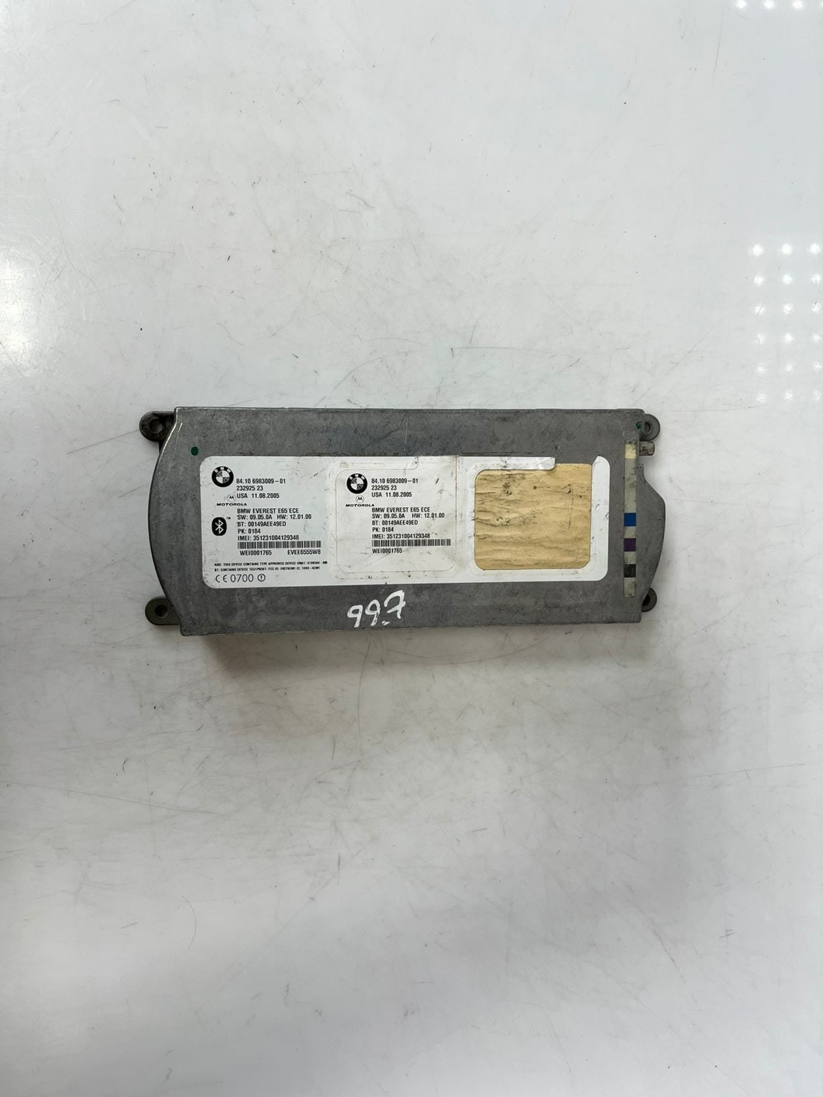 BMW 7 Series E65 E66 Bluetooth Telematics Control Module 6983009 OEMM