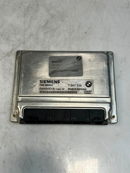BMW X3 E83 5 Series E60 525i M54 Engine Control Module ECU ONLY 7541335 