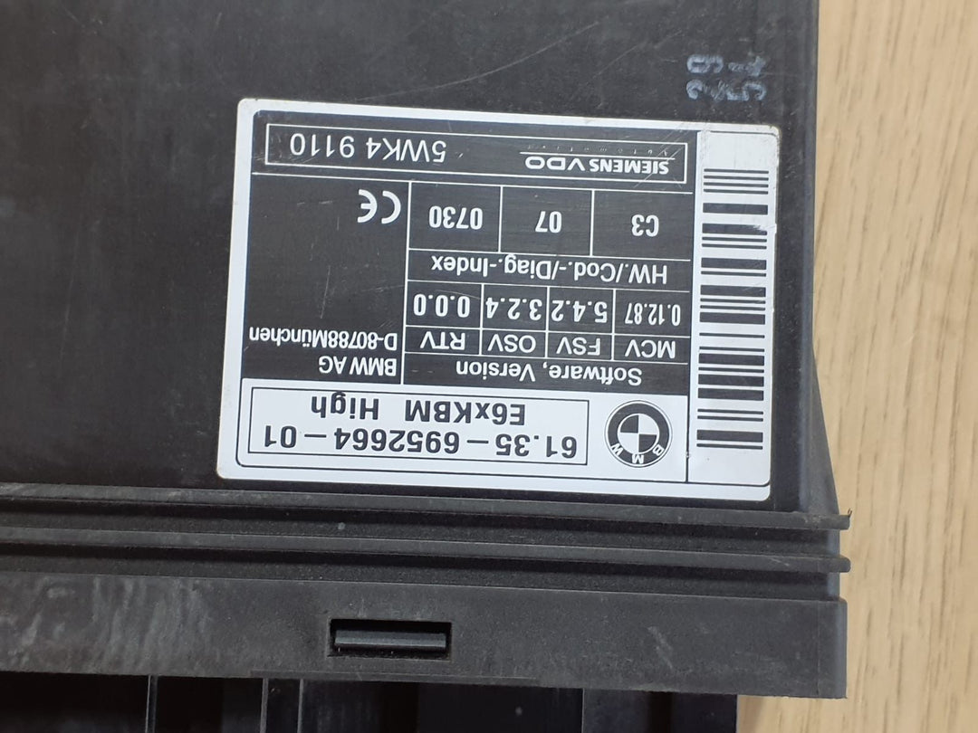 6952664 E6XKBM 5WK49110 Comfort/Convenience Module Fits for BMW 5 E60 E61