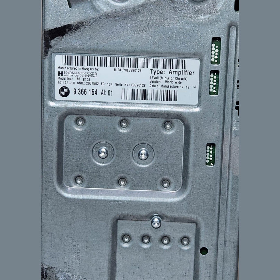 2014-2019 BMW X3 Audio Amplifier 9366164 F30 F32 F34 F36 F80 F82 X3 X4 X5 X6