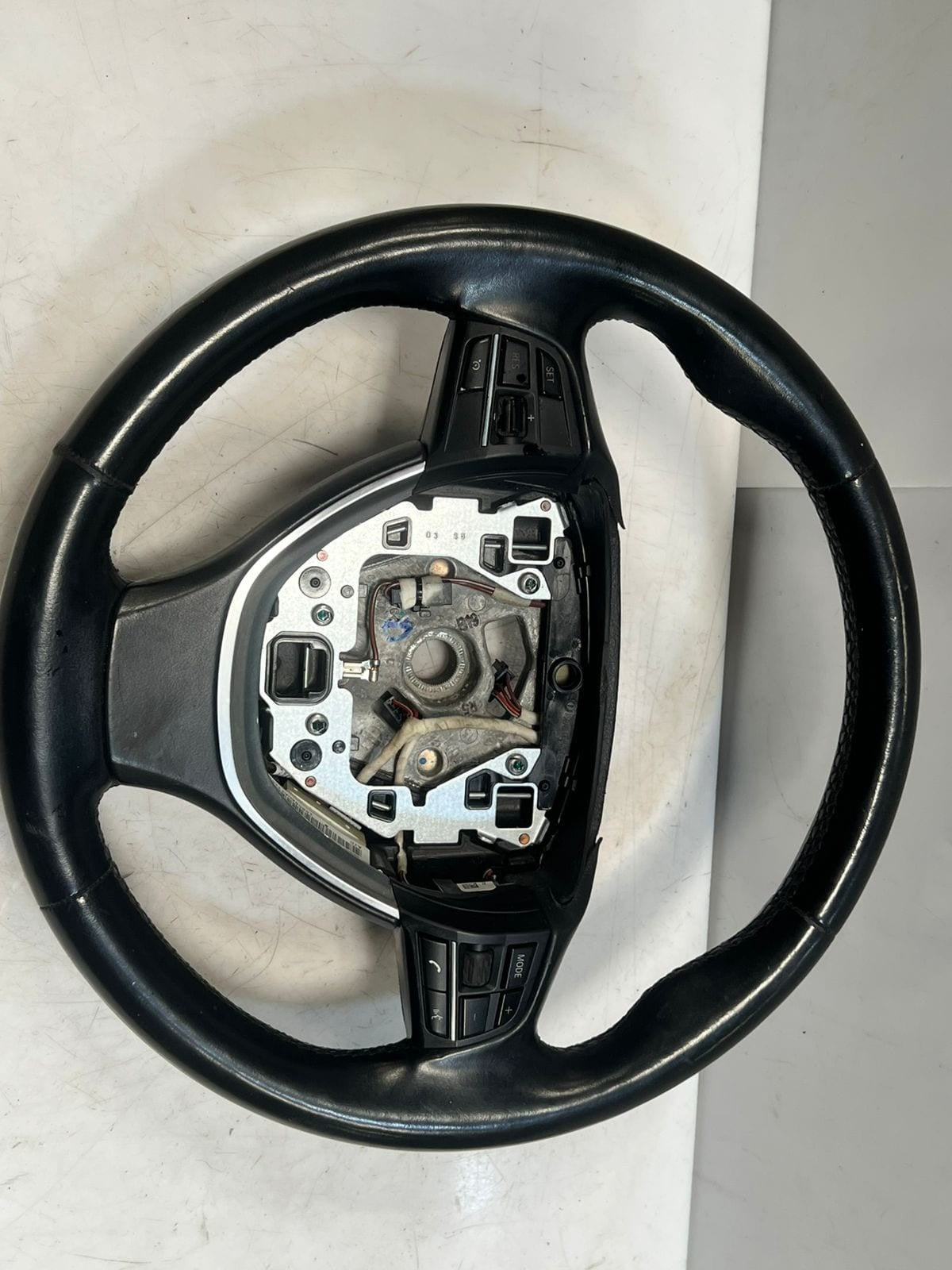 BMW 5' F10 F11 F01 Heated Leather Steering Wheel Multifunctional Sport 6269731