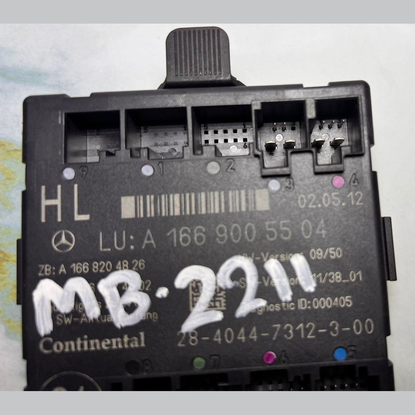 Mercedes-Benz Door Control Module Unit A 1669005504 M-Class W166