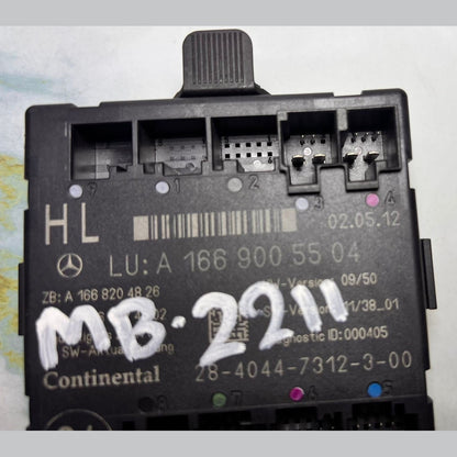 Mercedes-Benz Door Control Module Unit A 1669005504 M-Class W166