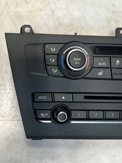 2010-2017 BMW X3 F25 and X4 F26 Climate Control A/C Panel 9312722 OEM