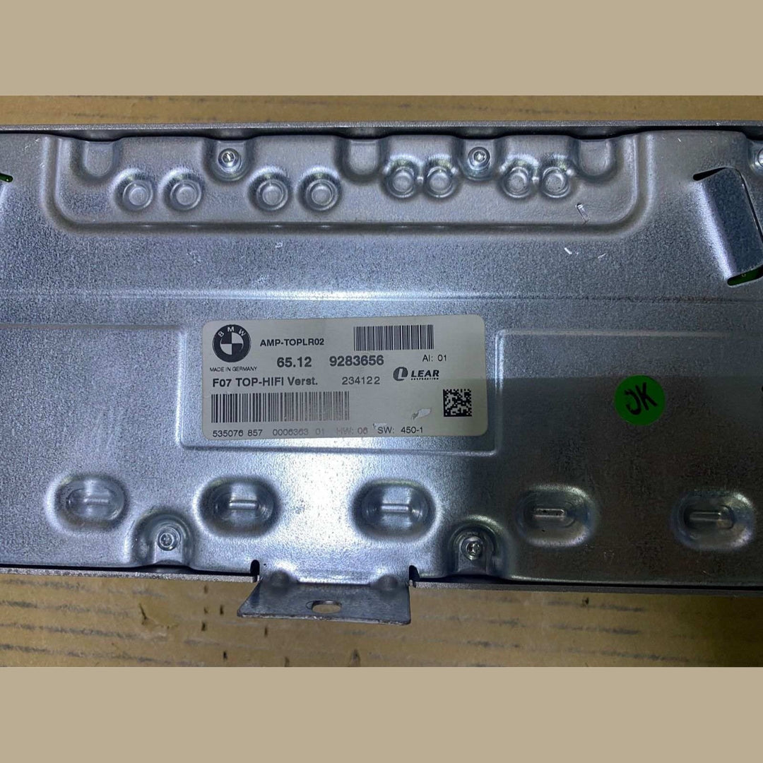 2009-2015 BMW 750i Audio Amplifier 9283656 F01 F02 740i 750i models