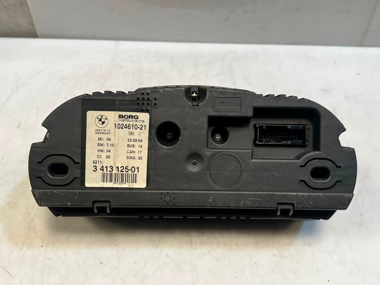 2004-2007 BMW X3 E83 3.0i xDrive Instrument Cluster SPEEDOMETER 3413125