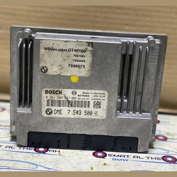 2006-2007 BMW 750i Engine Control Unit Module DME ECU only 7543500 OEM