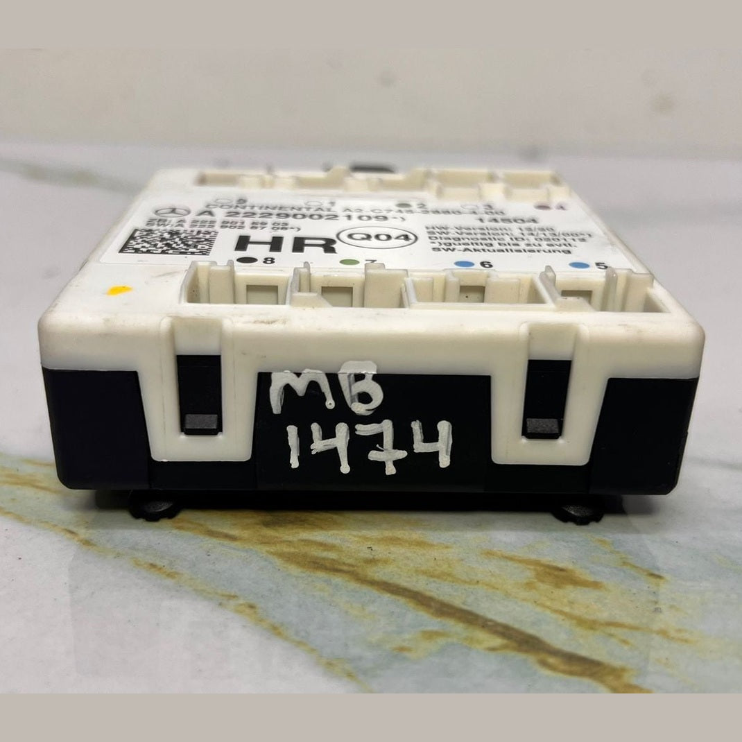2015-2018 Mercedes-Benz C300 Door Control Unit Module A 2229002109 W205 C-Class