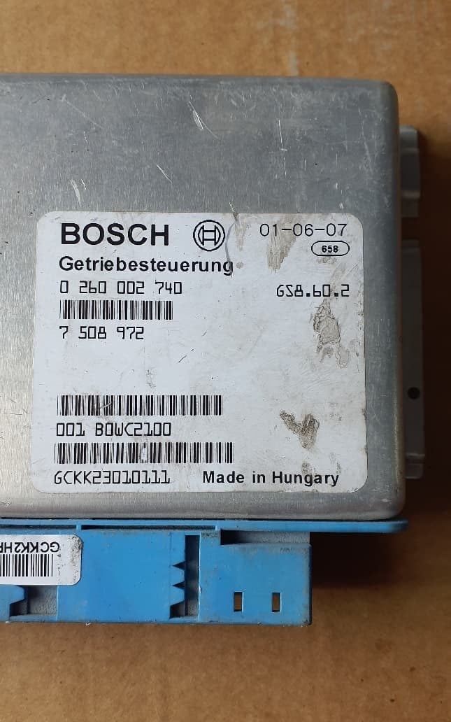 1996-2002 BMW Z3 Transmission Control Unit 7508972 E39 5 Series with M62 4.0i
