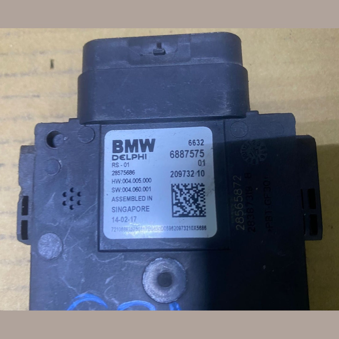 2016-2020 BMW X3 Blind Spot Radar Sensor 6887575 G30 G31 G11 G12 G32 G01 G02