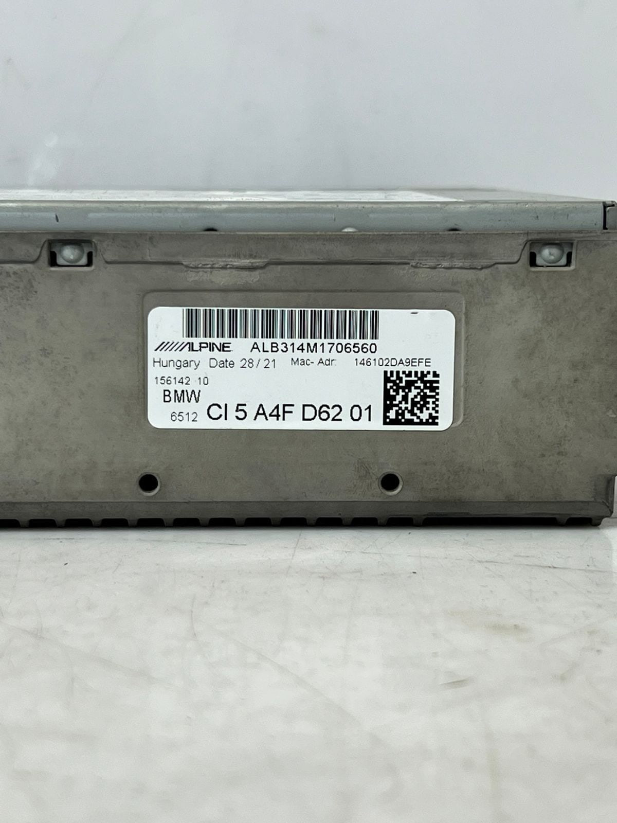 BMW 1 Series F40, 2 Series F44  8' G16 F93 Navigation Control Unit 5A4FD62 OEM