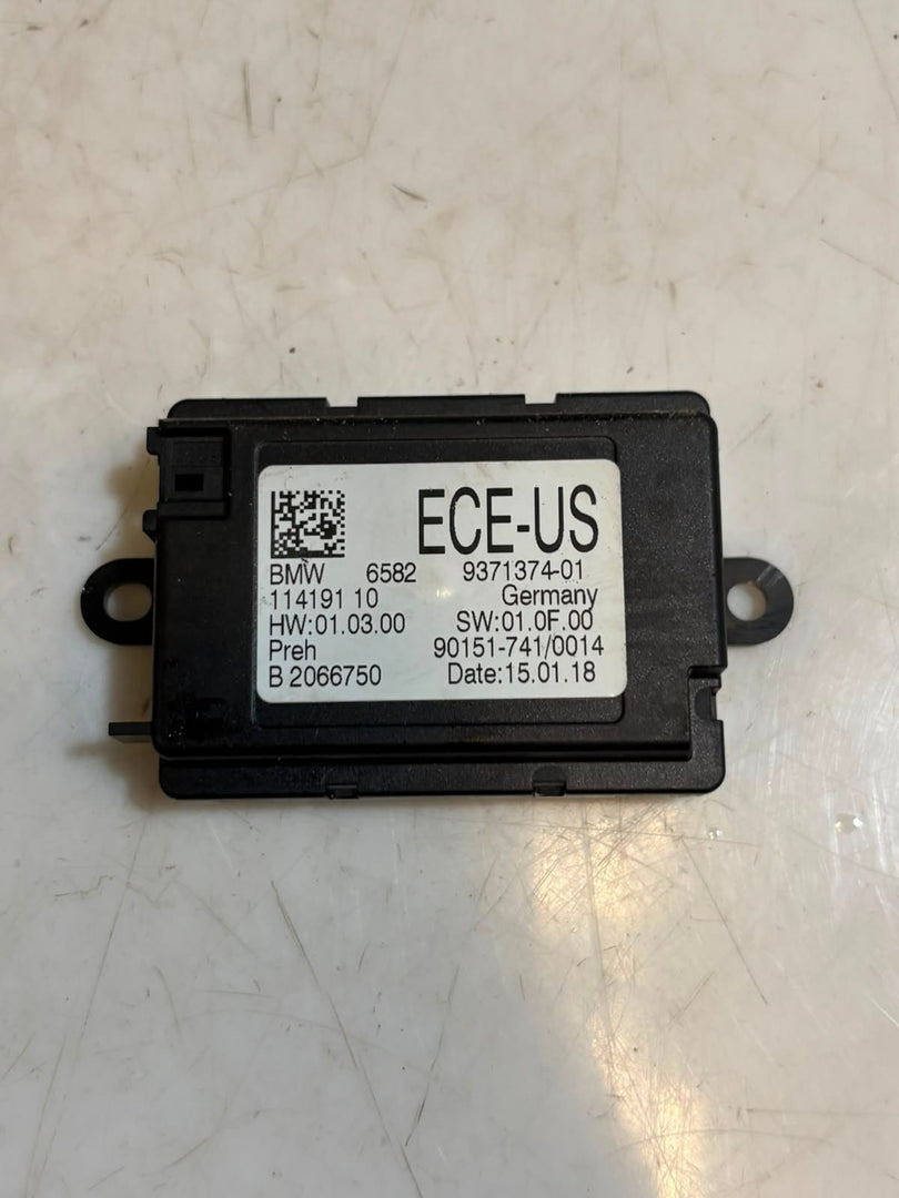 2018-2020 BMW 1' F20 LCI 125I B48 Idrive Touch Control Module 9371374 OEM