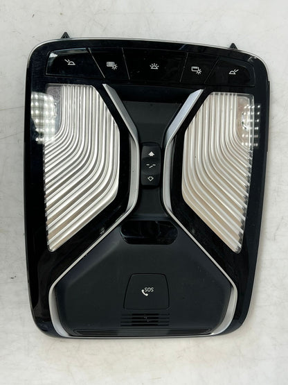 2016-19 BMW 740i G12 7' Overhead Console Dome Light With Sunroof Switch 6805402