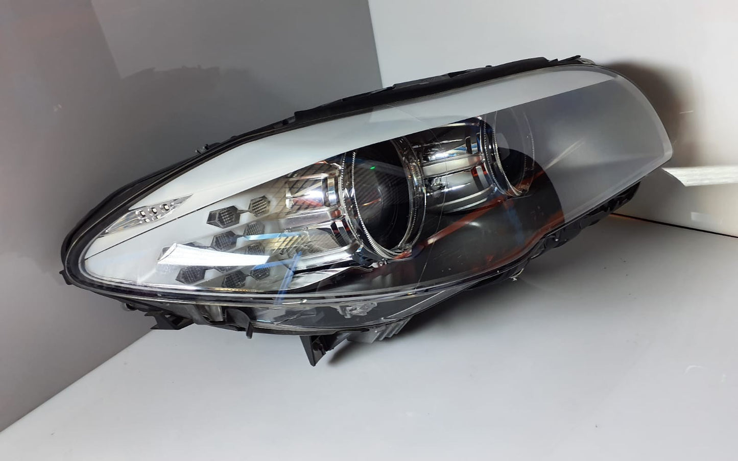BMW 5 Series F10 F11 Right Bi Xenon Headlight OEM 7203248