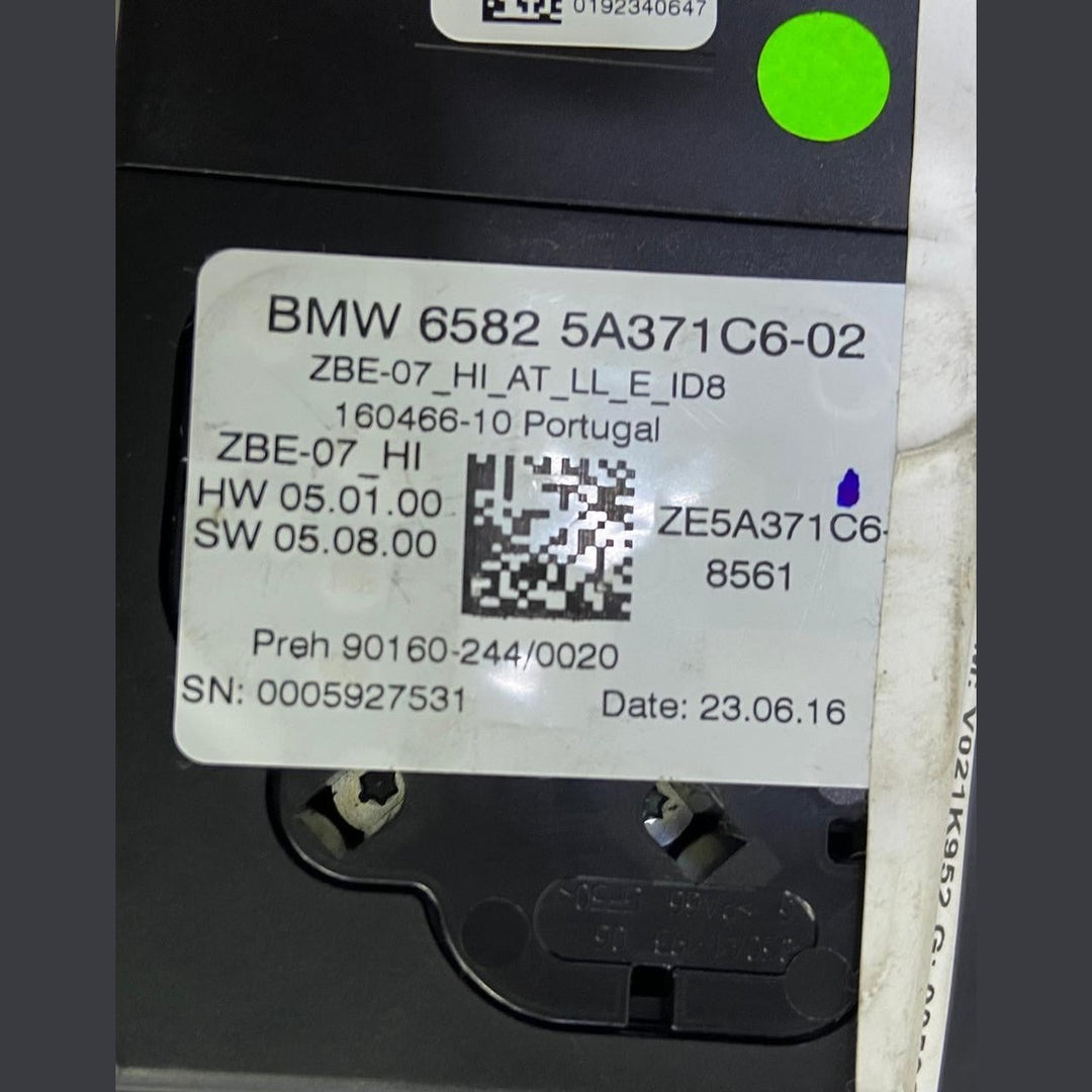 OEM BMW X7 G07 IDRIVE CONTROLLER TOUCH SWITCH CRYSTAL 5A371C6 02