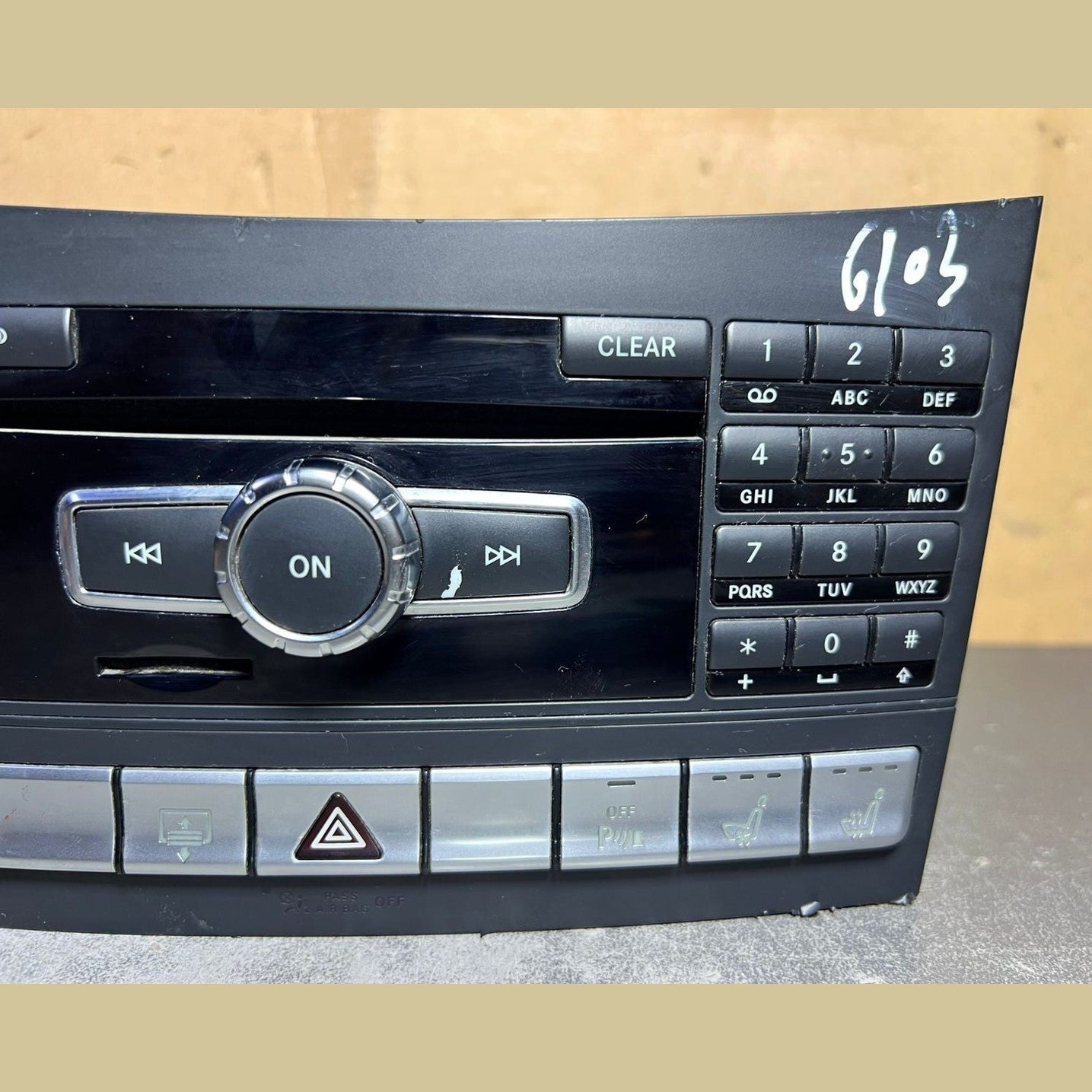 2011–2017 Mercedes-Benz W218 CLS-Class Head Unit CD Player A218 9006103 OEM