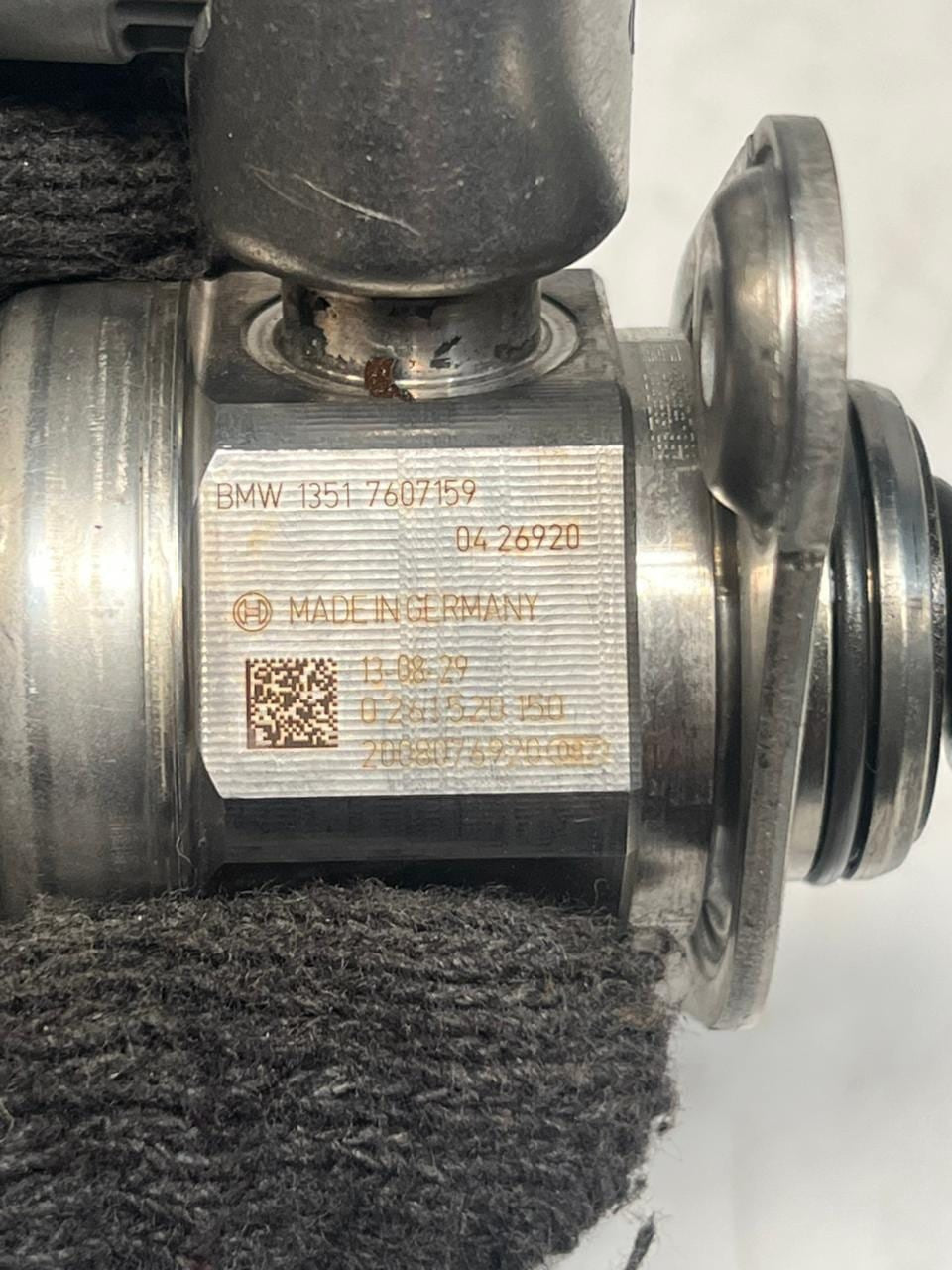 BMW 1 3 Series F20 116i 118i F30 N13 High Pressure Fuel Pump 7607159 OEM