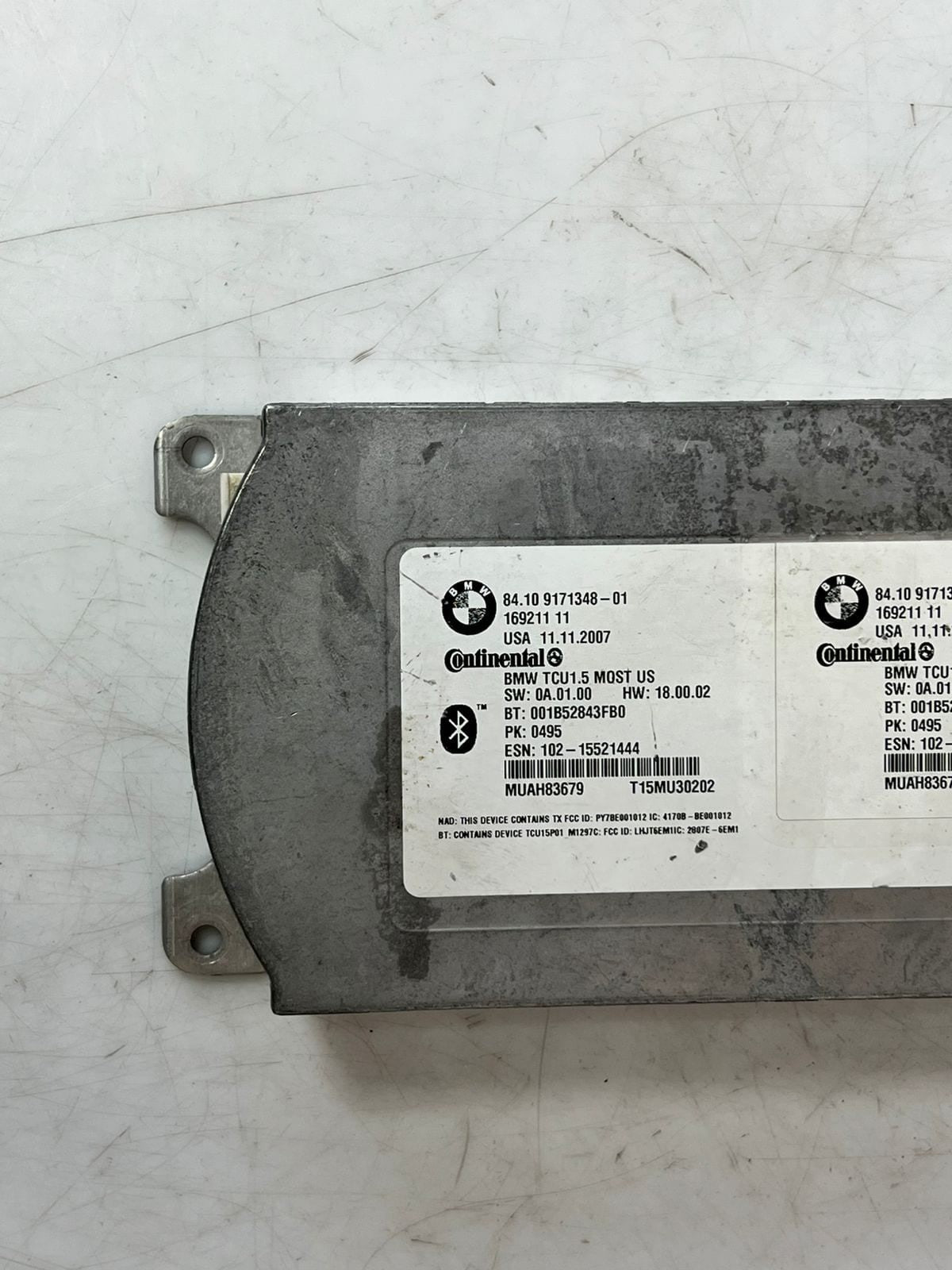2007-2011 BMW 328i E90, E92 M3 Bluetooth Telematics Control Module 9171348 OEM