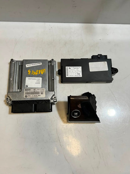 2008 BMW X5 E70 3.0sd M57N2 Engine Control Unit ECU SET DDE+CAS3 7810980