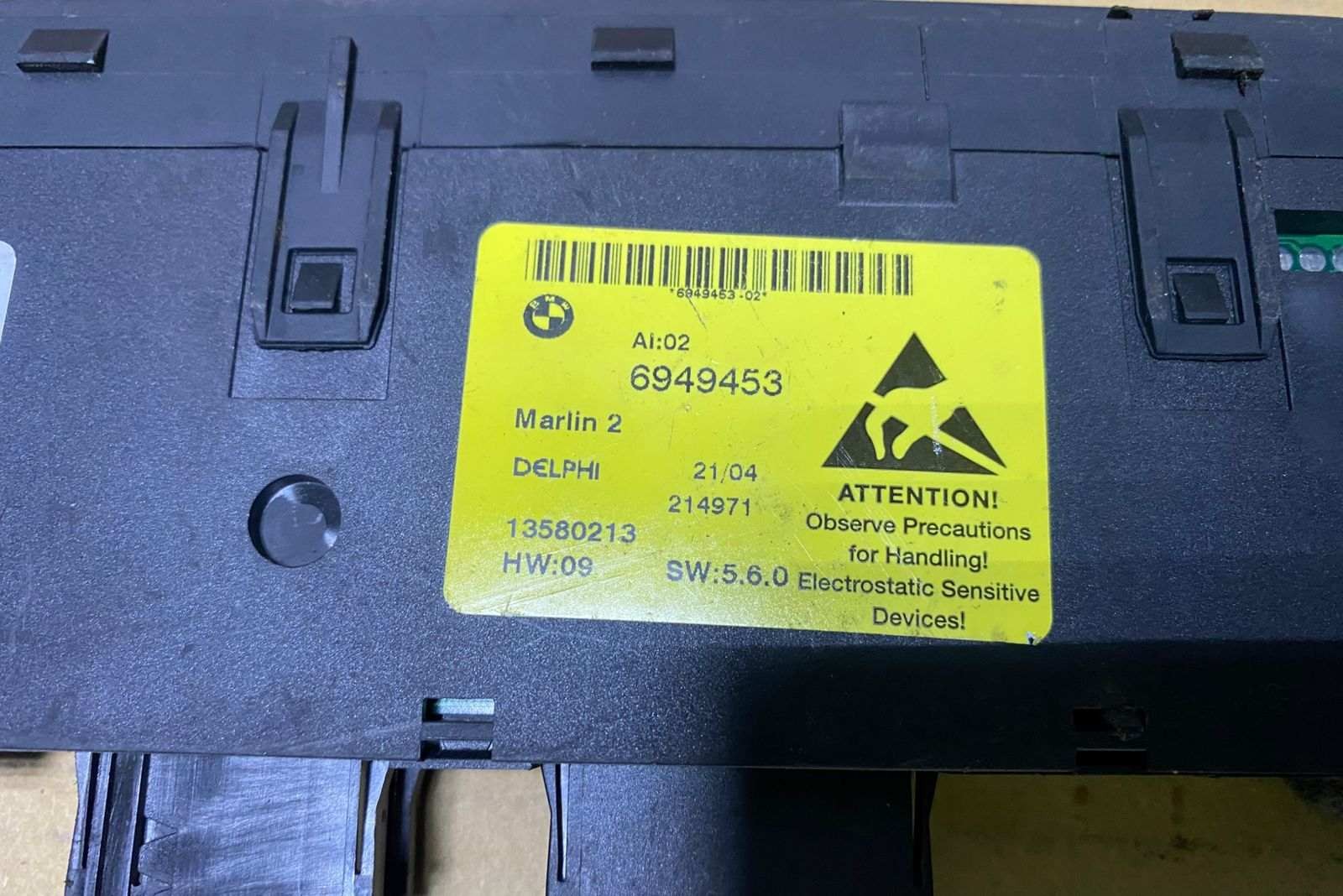 2004 BMW 530i Seat Heater Switch 6949453 5 Series E60 E61 