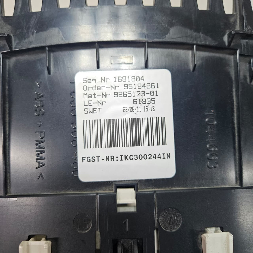 2011 BMW 5 Series F10 F11 X3 F25 X4 F26 Instrument Cluster Speedometer 9265173