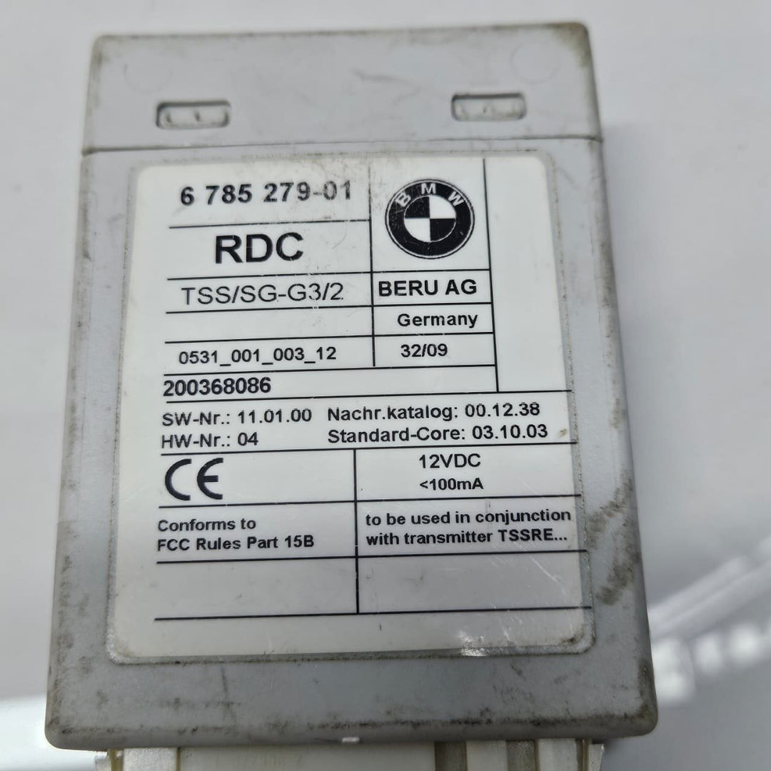 2006-2010 BMW X5 128i 335i Tire Pressure Control Module 6785279