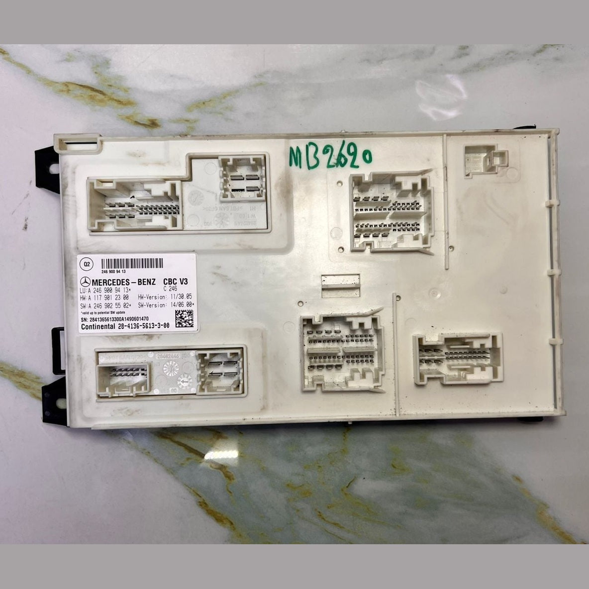 2017 Mercedes-Benz CLA250 Front Sam Control Module Unit A 246 900 94 13 W246 B-C